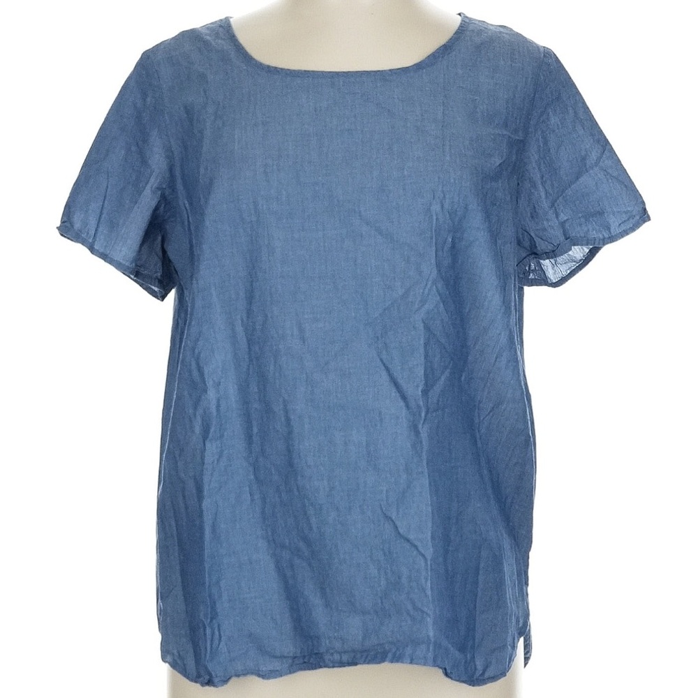Faded Glory Blue Women's Top Size L